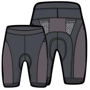 Fashion sewing patterns for LADIES Shorts Cyclist bib 7392